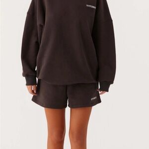 Peppermayo Charcoal Sweatshirt Sz med/sm oversized